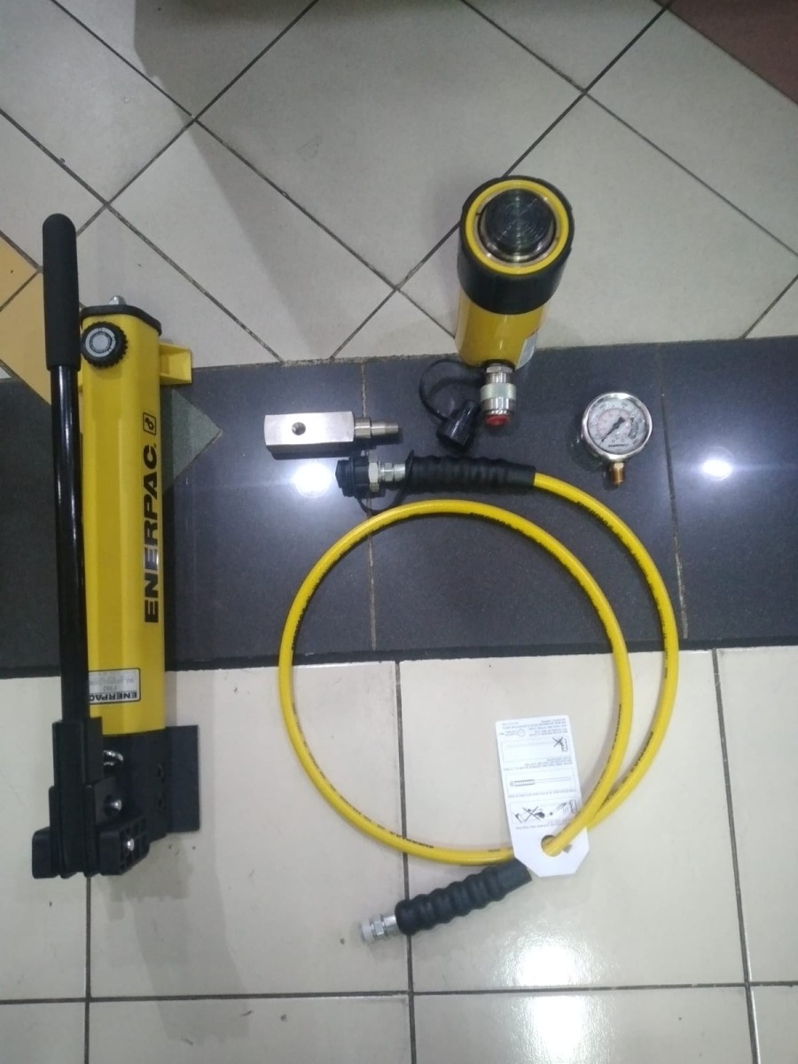 Enerpac Hand Pompa P392 1 Set + Cylinder RC 254 25 Ton
