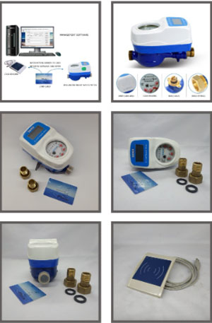 SHM PREPAID WATER METER SPH DN 25 SIZE 1 MM