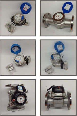 SHM STAINLESS STEEL FLOW METERS DN 25 SIZE 1 INCH